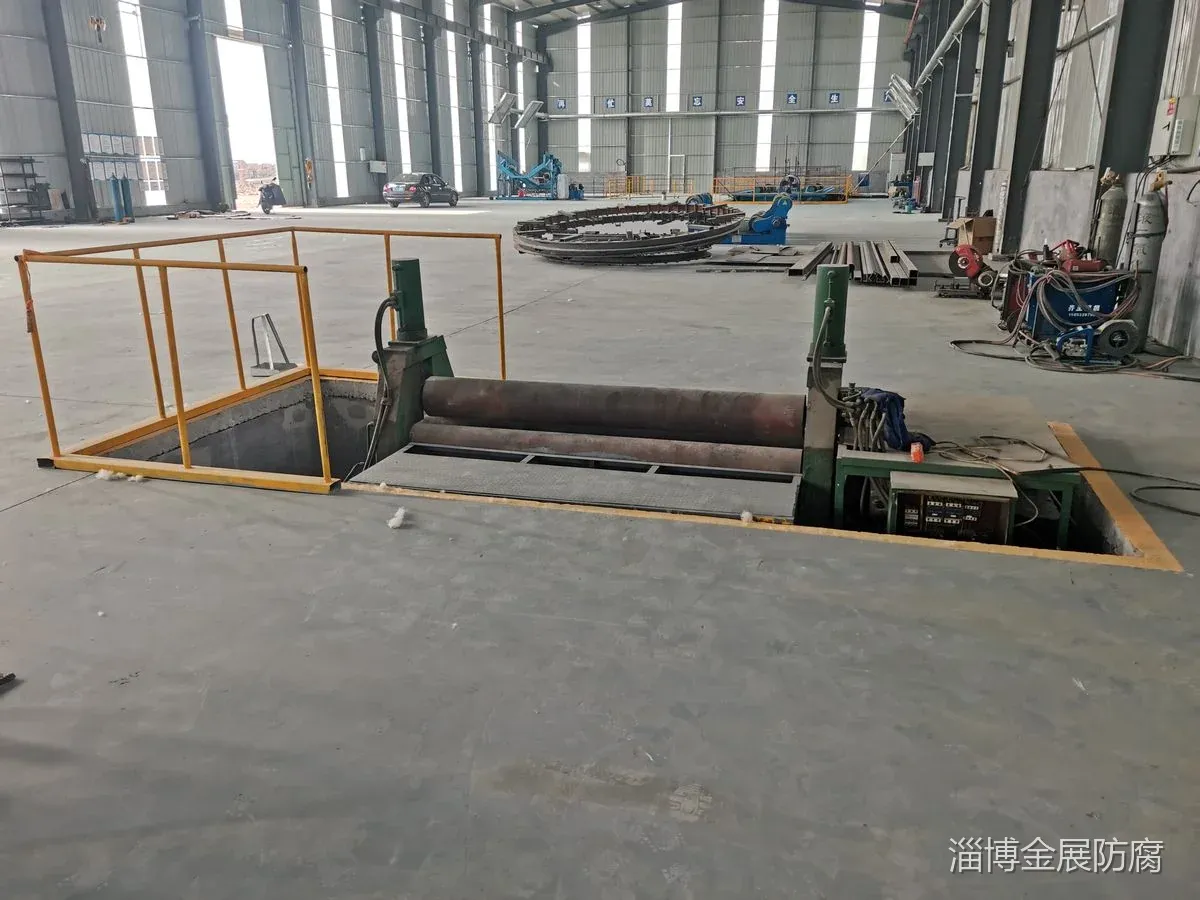 防腐储罐成品仓储区