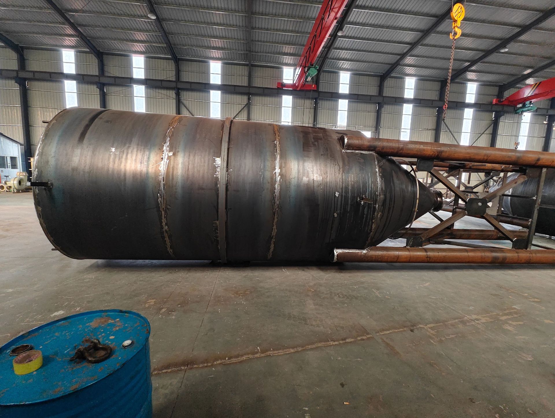 化工防腐储罐项目安装-耐酸碱储罐施工